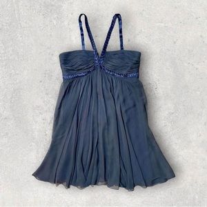 BCBGMaxAzria Blue Dress Size 12